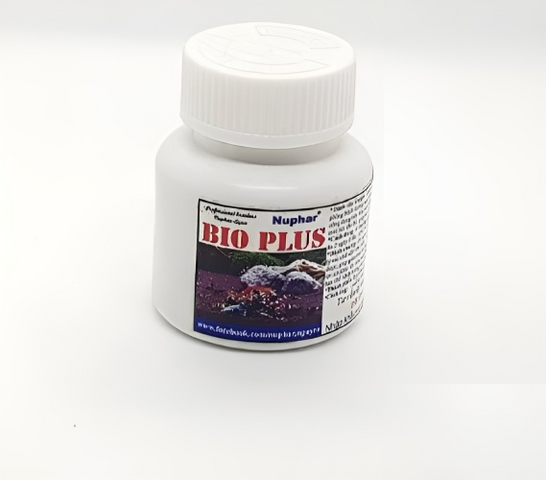 BIO PLUS NUPHAR - Men Tiêu Hóa và Khử Độc cho Cá Tép Cảnh - Hỗn Hợp Vi Sinh Giúp Cải Thiện Chất Lượng Nước