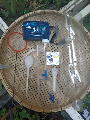 Bộ ấp Artemia Chuyên Dụng - Bộ Đồ Cho Cá Cảnh, Đầy Đủ Trang Thiết Bị, Ấp Artemia Sống Hiệu Quả