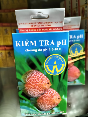Dung Dịch Kiểm Tra Độ pH Nước Hồ Cá 30ml - Bộ Kiểm Tra Độ pH Nước, Phân Tích Dễ Dàng, Thích Hợp Cho Cá Cảnh