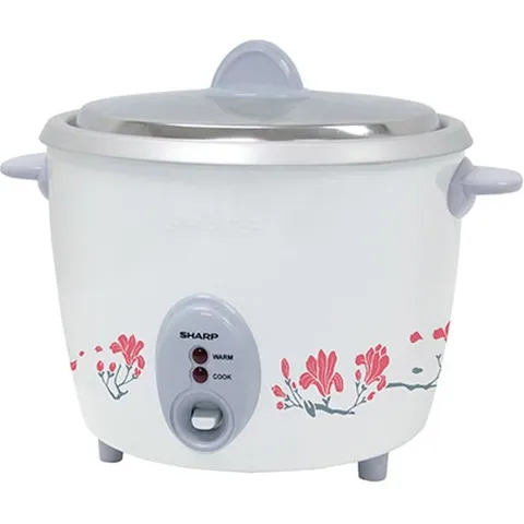 Nồi Cơm Điện Sharp KSH-D06V 0.6L - Tiết Kiệm Điện, Dễ Dàng Vệ Sinh, Nấu Cơm Ngon Cho 1-2 Người, Thiết Kế Nhỏ Gọn