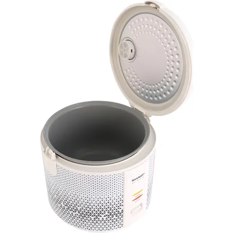 Nồi Cơm Điện Sharp KS-181TJV 1.8L - Thiết Kế Nắp Rời, Công Suất 700W, Chức Năng Giữ Ấm, Phù Hợp Gia Đình 4-6 Người