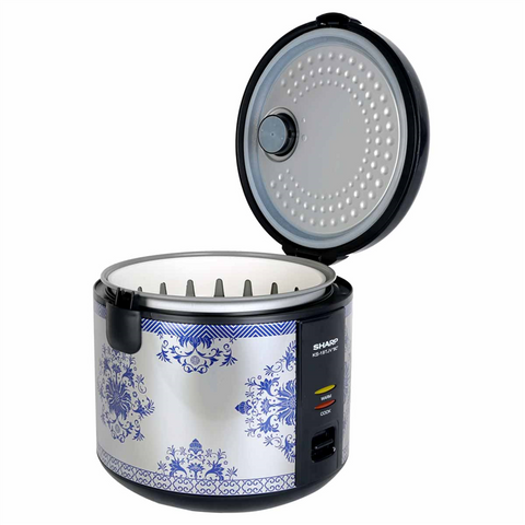 Nồi Cơm Điện Sharp KS-19TJV 1.8L - Nắp Rời, Chống Dính, Công Suất 700W, Nấu Cơm & Giữ Ấm Tiện Lợi, Phụ Kiện Kèm Theo