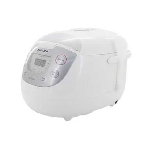 Nồi Cơm Điện Tử Sharp KS-COM195HV-WH 1.8L - Thiết Kế Sang Trọng, Nấu Nhiều Chế Độ, Phù Hợp Gia Đình 4-6 Người