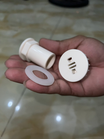 Ống Thoát Nước Xả Đáy Phi 20mm Cho Hồ Cá - Chất Liệu Nhựa Cao Cấp, Dễ Dàng Lắp Đặt, Không Lo Tắc Nghẽn