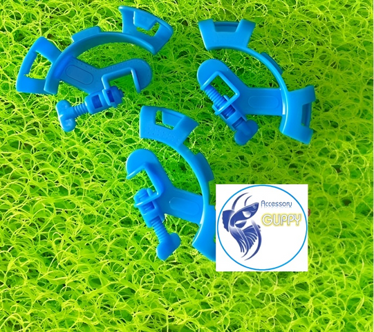 Kẹp Giữ Ống Nước Hồ Cá - Phụ Kiện Bể Nuôi Cá Cảnh PVC 20 Li - Giải Pháp Thay Nước Dễ Dàng và Tiện Lợi