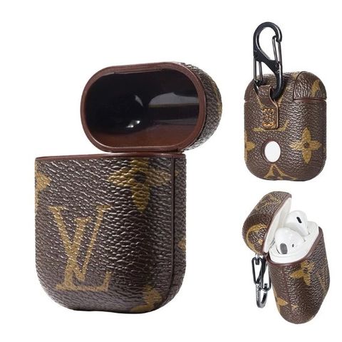 Vỏ Bọc Silicon Cute Cho AirPods 1 2 Pro - Ốp Lưng Hộp Sạc Tai Nghe Có Chữ In Nâu Siêu Đẹp, Đảm Bảo Chất Lượng