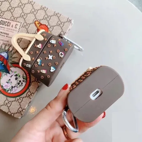 Vỏ Bọc AirPods 1 2 Pro Silicone Dẻo Siêu Cute - Túi Xách Dành Cho Hộp Sạc Tai Nghe AirPods
