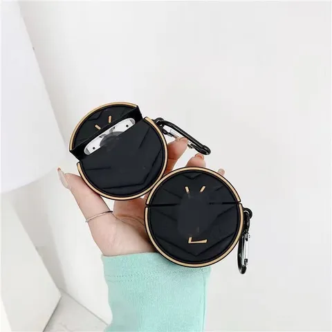Vỏ Bọc Tai Nghe AirPods 1 2 PRO - Họa Tiết Dễ Thương Bằng Silicon Siêu Cute Cho Hộp Sạc Tai Nghe