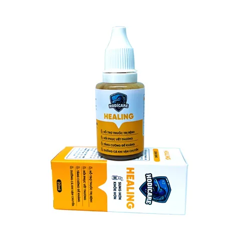 HODICARE Bộ 3 Sản Phẩm Dưỡng Cá Cảnh Ulti, Healing, Crush 20ml - Điều Trị Nấm, Ký Sinh Trùng và Hỗ Trợ Đề Kháng cho Cá