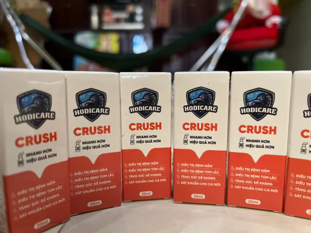 HODICARE Bộ 3 Sản Phẩm Dưỡng Cá Cảnh Ulti, Healing, Crush 20ml - Điều Trị Nấm, Ký Sinh Trùng và Hỗ Trợ Đề Kháng cho Cá