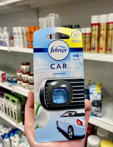 Nước Hoa Xe Ô Tô Febreze Pháp - Hương Hoa Cotton Mát Dịu Khử Mùi Hiệu Quả, An Toàn Cho Sức Khỏe Người Dùng