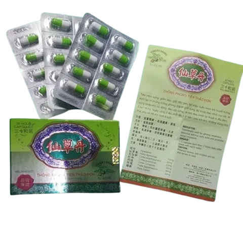 Thống Phong Tiên Thảo - Hỗ Trợ Giảm Đau Khớp, Viêm Sưng, Gút, Tiêu Độc Gan, 222816 - Sản Phẩm Chính Hãng Malaysia