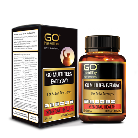 GO Multi Teen Everyday - Viên Đa Vitamin Tăng Cường Sức Khỏe Cho Thanh Thiếu Niên - 60 Viên Bổ Sung Dinh Dưỡng Cần Thiết