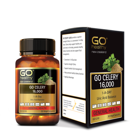 GO CELERY 16,000 - Viên Hỗ Trợ Gút New Zealand - 30 Viên