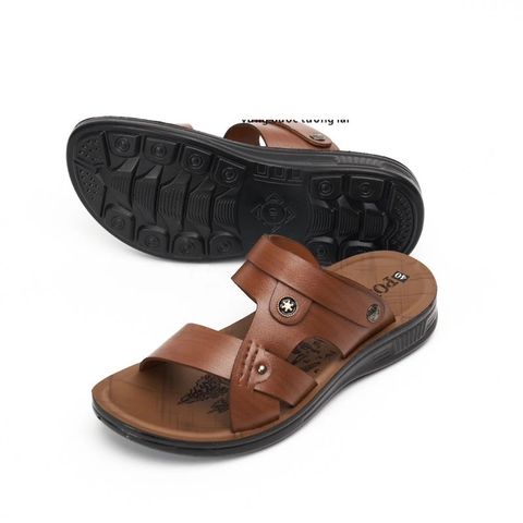 Dép Da Nam VA001 - Sandal Thời Trang Đế Đúc Bền Bỉ, Phong Cách Lịch Sự, Dễ Phối Đồ, Size Đầy Đủ 250654