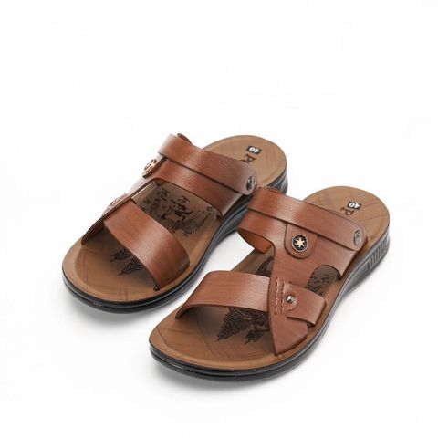 Sandal Dép Da Nam VA001 - Xăng-đan Da Thời Trang Đế Đúc Bền Bỉ, Phong Cách Thể Thao, Dễ Phối Đồ, Chất Lượng Cao