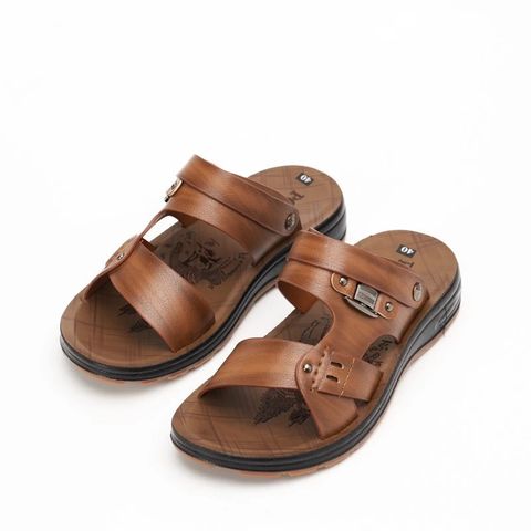 Sandal Dép Da Nam VA003 - Xăng-đan Thời Trang Đế Đúc Bền, Phù Hợp Mọi Phong Cách, Chất Lượng Cao Cấp