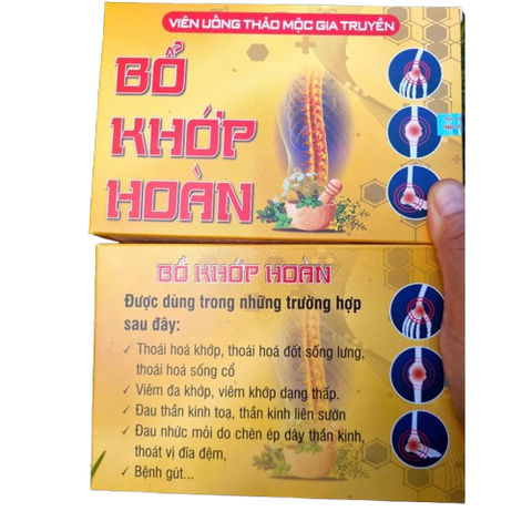 Viên Uống Bổ Khớp Hoàn Hỗ Trợ Điều Trị Đau Thần Kinh Tọa và Viêm Khớp - Sản Phẩm Từ Thiên Nhiên Việt Nam