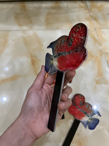 Cây Kè Cá La Hán Bằng Mica - Giúp Cá Chạy Nhảy Sau Bữa Ăn, Giải Trí Và Sức Khỏe Cảnh Cá