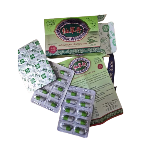 Viên uống Glucosamine Thống Phong Tiên Thảo Hỗ Trợ Xương Khớp - Giảm Đau Lưng, Đau Nhức Khớp, 30 Viên Nhập Khẩu Malaysia