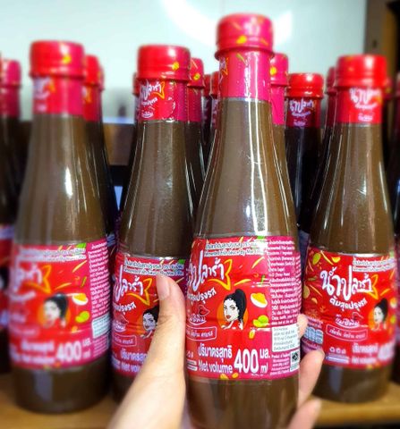 Mắm trộn gỏi Somtum Thái Lan Pimrypie 400ml - Nguyên liệu làm gỏi đu đủ ngon truyền thống nổi tiếng của Thái Lan