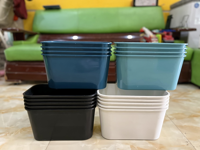 Khay Nhựa Nuôi Cá 5 Lít Ép Cá Kích Thước 30x17x16cm - Phụ Kiện Guppy Chất Lượng Cao, 4 Màu Sắc Đẹp