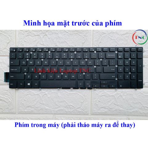 Bàn Phím Laptop Dell Inspiron 7566 7567 5565 5567 5570 5575 7778 7779 7577 7773 Zin Có Led/Không Led - Phụ Kiện Laptop Chất Lượng Cao