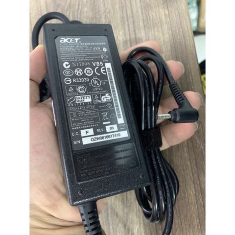 Sạc Laptop Acer Đầu Nhỏ - Tương Thích A515, S5-391, S7 V3, P3-131, R5, R7, C740, C910, CB5-571 - Phụ Kiện Giá Rẻ