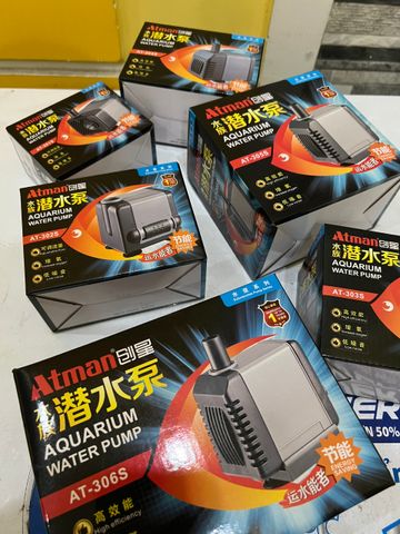 Máy Bơm Nước Hồ Cá ATMAN AT-30xS - Bơm Lọc Đa Năng Siêu Êm, Phù Hợp Hồ Cảnh và Hòn Non Bộ, Độ Bền Cao