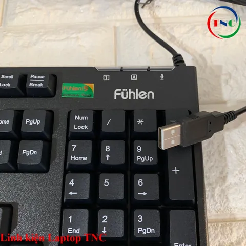 Bàn phím rời có dây Fuhlen L411 chính hãng NINZA - Phụ kiện laptop chất lượng cao, giá rẻ, tiện lợi cho công việc và giải trí