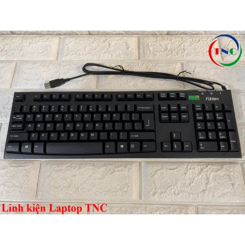 Bàn phím rời có dây Fuhlen L411 chính hãng NINZA - Phụ kiện laptop chất lượng cao, giá rẻ, tiện lợi cho công việc và giải trí