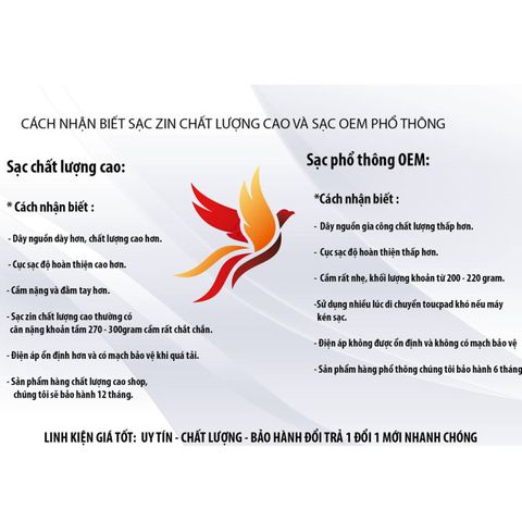 Sạc Laptop ASUS Chính Hãng Cao Cấp A450L A451L A550 A550CA A550D D450M D550 F402C X540 - Phụ Kiện Giá Rẻ