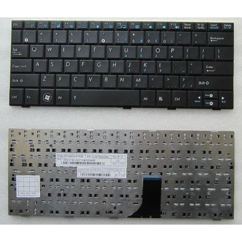 Bàn phím Laptop ASUS 1015 X101 Màu Đen - Phụ Kiện Chính Hãng Chất Lượng Tốt, Giá Rẻ cho Người Dùng