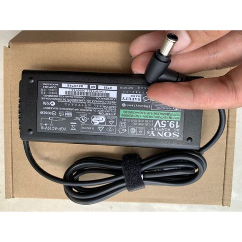 Sạc Laptop SONY Chính Hãng 19.5V 4.7A - Phụ Kiện Cao Cấp Cho Sony Vaio - Giá Rẻ, Chất Lượng Đảm Bảo