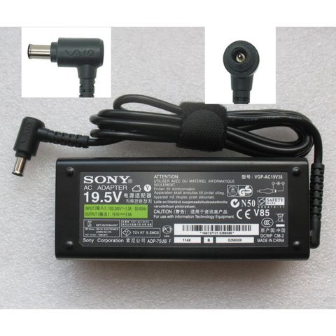 Sạc Laptop SONY Chính Hãng 19.5V 4.7A - Phụ Kiện Cao Cấp Cho Sony Vaio - Giá Rẻ, Chất Lượng Đảm Bảo