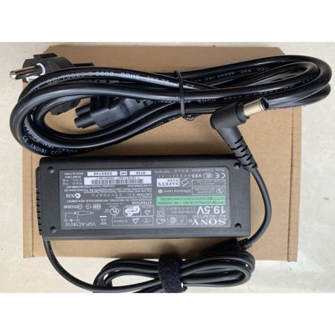 Sạc Laptop SONY Chính Hãng 19.5V 4.7A - Phụ Kiện Cao Cấp Cho Sony Vaio - Giá Rẻ, Chất Lượng Đảm Bảo