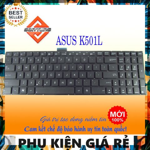 Bàn phím laptop ASUS K501L K501LB K501LX K501U K501UB K501UQ K501UW Zin - Phụ kiện chất lượng cao giá rẻ cho người dùng laptop