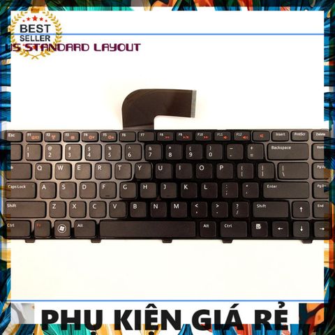 Bàn Phím Laptop Dell Inspiron 4110 2420 3420 N4050 M4040 N4110 N4120 N5040 N5050 Vostro 1440 - Phụ Kiện Giá Rẻ Chất Lượng Cao