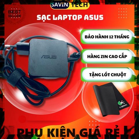 Sạc Laptop Asus 45W 65W chính hãng - Sạc máy tính 3.42A 2.37A chân to chân nhỏ chất lượng cao