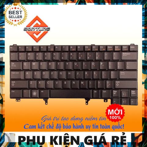 Bàn Phím Laptop Dell E6420 E6430 E6230 E6330 E5420 E5430 Không LED - Phụ Kiện Giá Rẻ Chất Lượng Cao