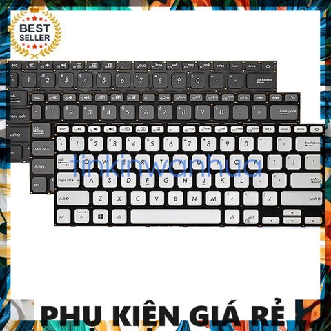 Bàn phím laptop ASUS Vivobook A412 A412DK A412DA A412FA A412UB A412UF - Phụ kiện chính hãng giá rẻ cho máy tính xách tay