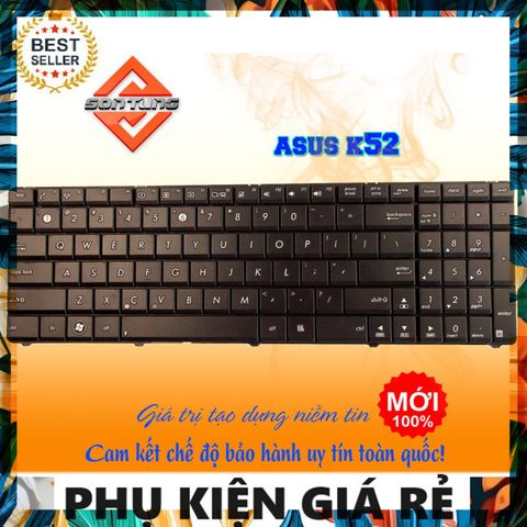 Bàn Phím Laptop ASUS K52 K53 X53 A53 X55 Nhập Khẩu - Phụ Kiện Giá Rẻ Chất Lượng Cao Cho Máy Tính Xách Tay
