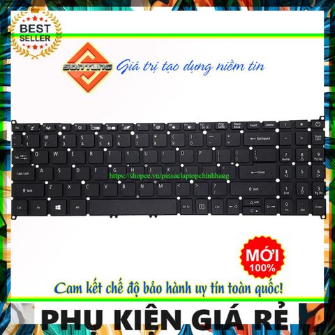 Bàn Phím Laptop Acer Swift 3 SF315-41/51/51G Nhập Khẩu - Phụ Kiện Chính Hãng Giá Rẻ