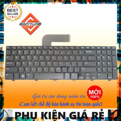 Bàn Phím Laptop Dell Inspiron N5110 M5110 - Phụ Kiện Chất Lượng Giá Rẻ, Thay Thế Tiện Lợi Cho Máy Tính Xách Tay