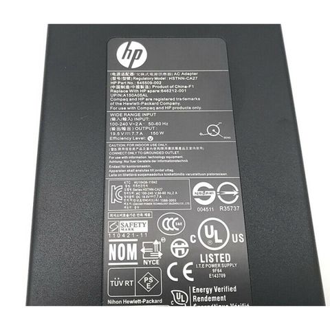Sạc Laptop HP 19.5V 7.7A 150W Chân Tròn Nhỏ Có Kim - Phụ Kiện Chất Lượng Cao, Bảo Hành 06 Tháng