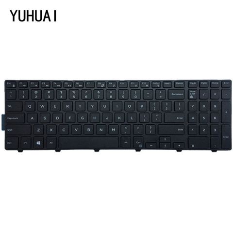 Bàn phím laptop DELL Latitude 3550 3560 3570 3580 3588 chuẩn US - Nút Enter hình chữ nhật, bảo hành đổi mới 9 tháng, chất lượng cao