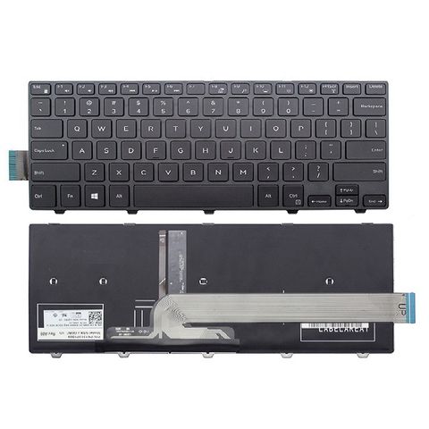 Bàn phím laptop Dell Vostro 14 (3449, 3468, 3445, 3446, 3458, 3459, 3478) - Hàng mới, chất lượng cao, bảo hành đổi mới, thay thế dễ dàng