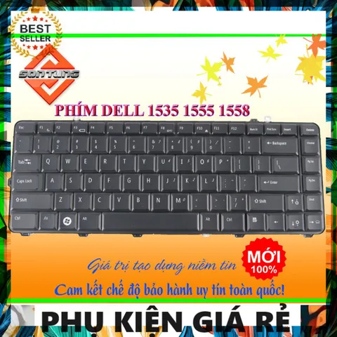 Bàn Phím Dell Studio 1535 1536 1537 1555 1557 1558 - Phụ Kiện Giá Rẻ Chất Lượng Cao cho Laptop Dell