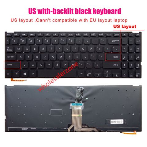 Bàn phím laptop Asus X509 F515 M509 - Phụ kiện chất lượng cao, bảo hành 9 tháng, thay thế chính hãng