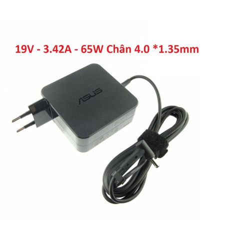 Sạc Laptop Asus 19V 3.42A 65W Chân Nhỏ 4.0*1.35mm - Phụ Kiện Chính Hãng Giá Rẻ Chất Lượng Cao